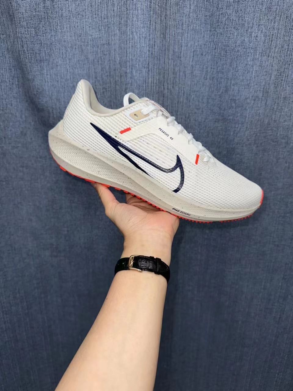 Nike Pegasus White and Orange
